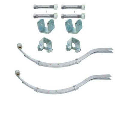 7 Leaf DACROMET 45 X 6mm Eye to Slipper Kit|1300KG RATED SET
