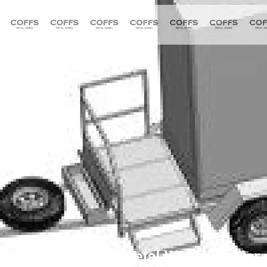 Single Toilet Trailer ATM 750KG toilet shower trailer