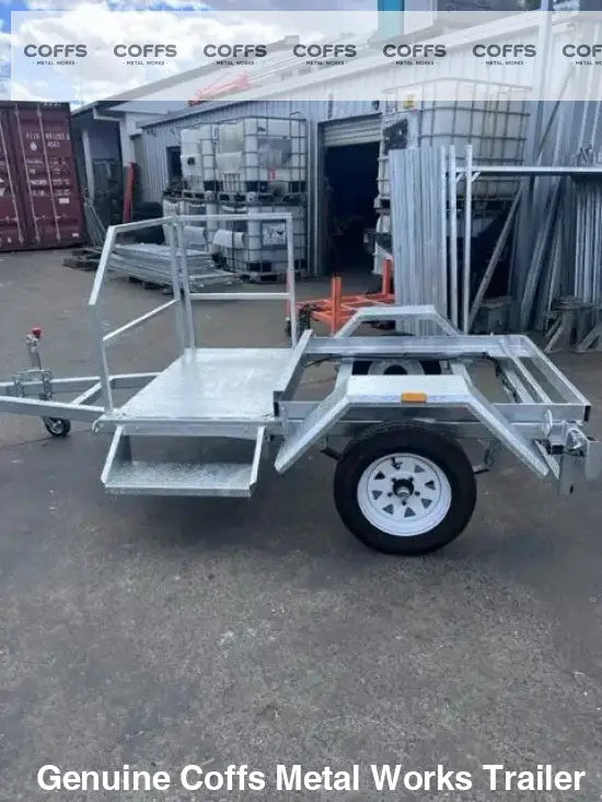 Single Toilet Trailer ATM 750KG toilet shower trailer