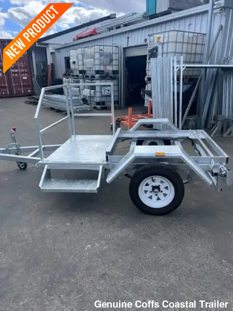 Single Toilet Trailer ATM 750KG toilet shower trailer