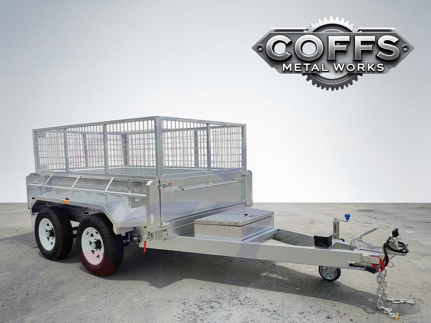 8Ă—5 Hydraulic Tipper Trailer 3500KG/ 4500KG ATM