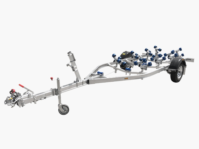 6300 SERIES BOAT TRAILER WITH DISC BRAKES (WOBBLE ROLLERS OR SKIDS)