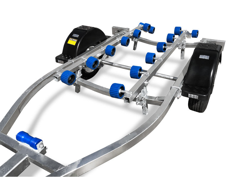 JETSKI & TINNY BOAT TRAILER (WOBBLE ROLLERS)