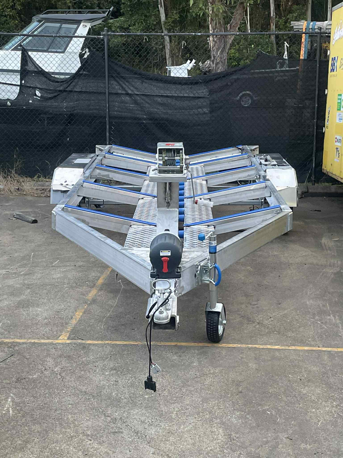 Custom Aluminum Australian Made boat Trailers