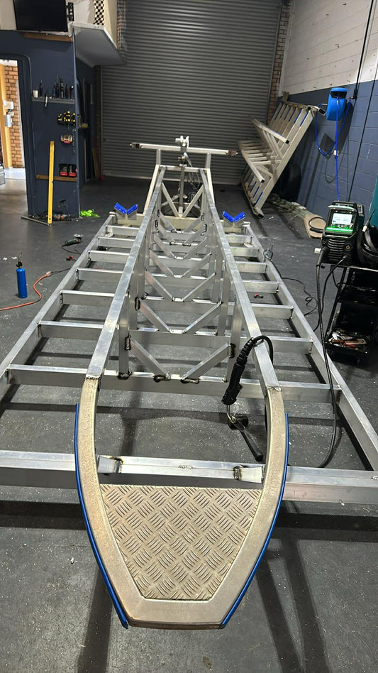 6 meter cat rollover trailer repare