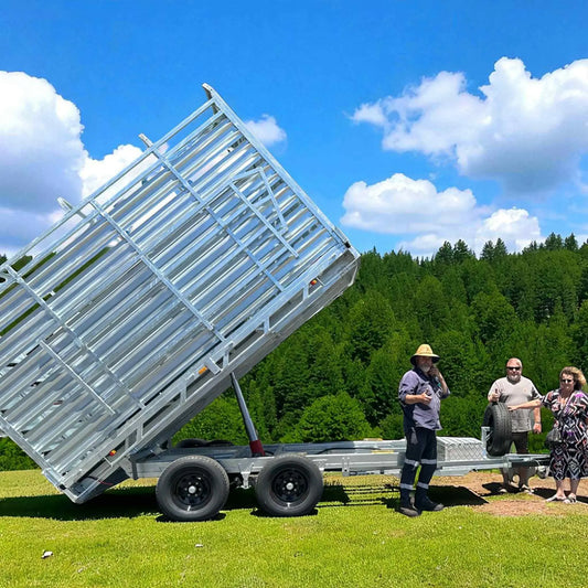 cattle combo trailers in both tipper and non tipper