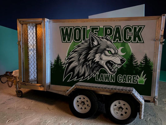 Australian made fully aluminum Mower trailers