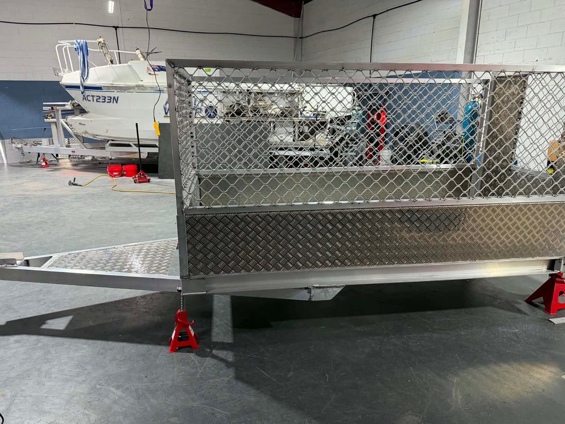 Full aluminum trailers