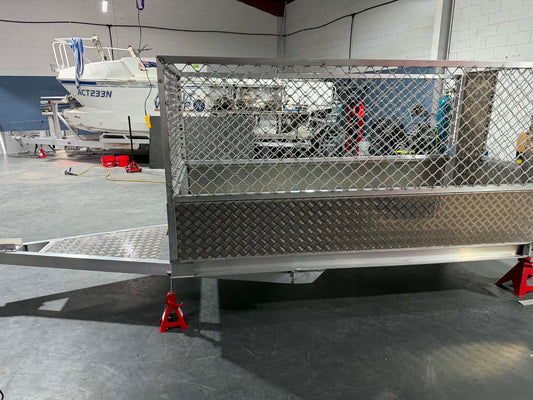 Full aluminum trailers