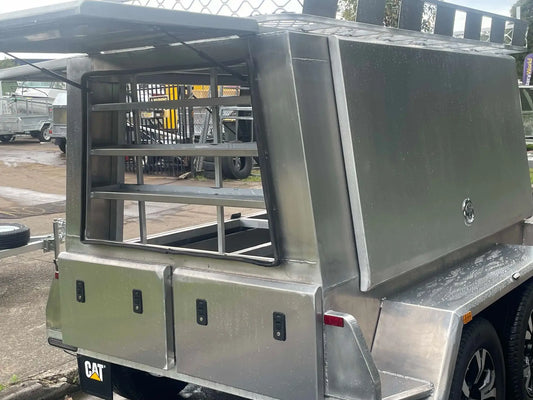 🔨 Full Custom Built Aluminium Trailer – One of a Kind
