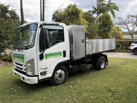 tipper truck sides and tool box