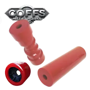 Red Nylon Rollers