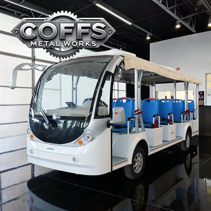 Electric site seeing busses