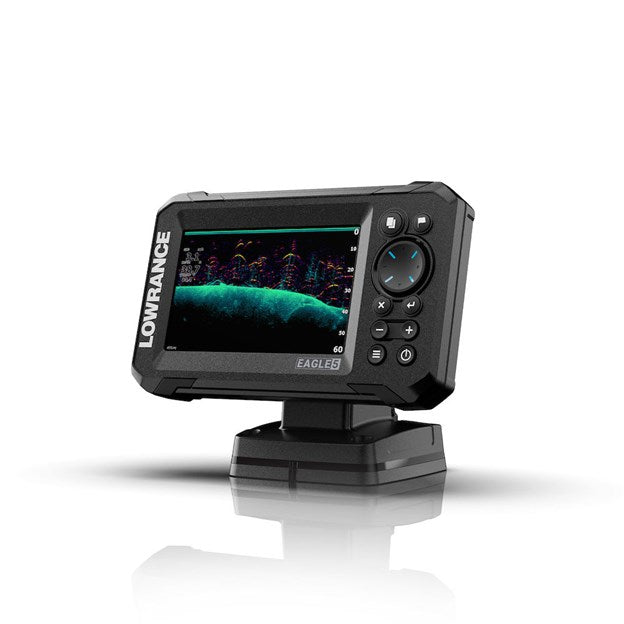 Eagle 5 with SplitShot™ HD Transducer and AUS/NZ Enhanced Embedded Charts fish finder