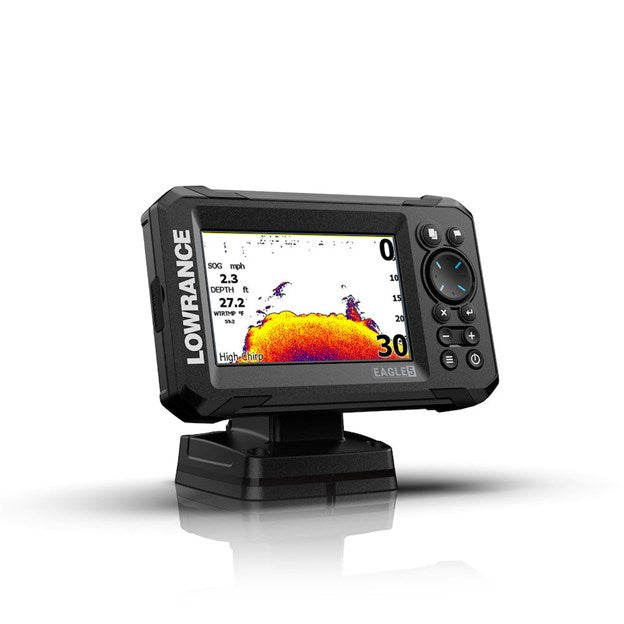 Eagle 5 with SplitShot™ HD Transducer and AUS/NZ Enhanced Embedded Charts fish finder