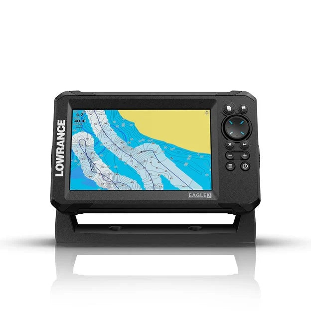 Eagle 7 with TripleShot™ HD Transducer and AUSNZ Enhanced Embedded Charts fish finder