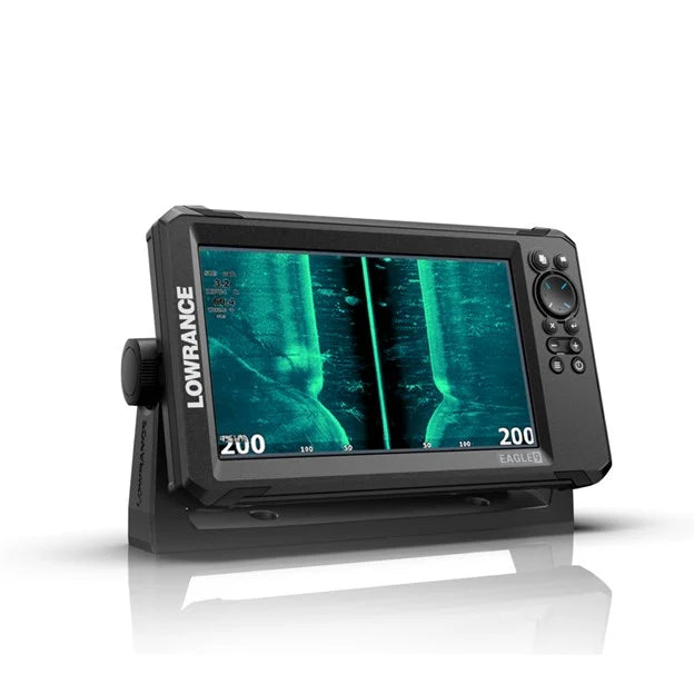 Eagle 9 with TripleShot™ HD Transducer and AUSNZ Enhanced Embedded Charts fish finder
