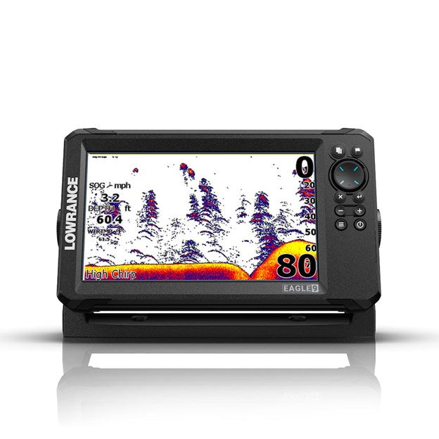 Eagle 9 with TripleShot™ HD Transducer and AUSNZ Enhanced Embedded Charts fish finder