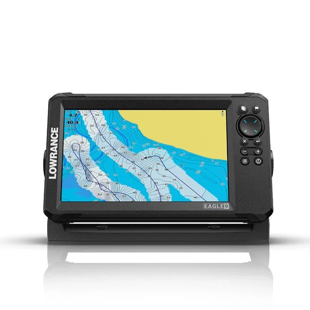 Eagle 9 with TripleShot™ HD Transducer and AUSNZ Enhanced Embedded Charts fish finder