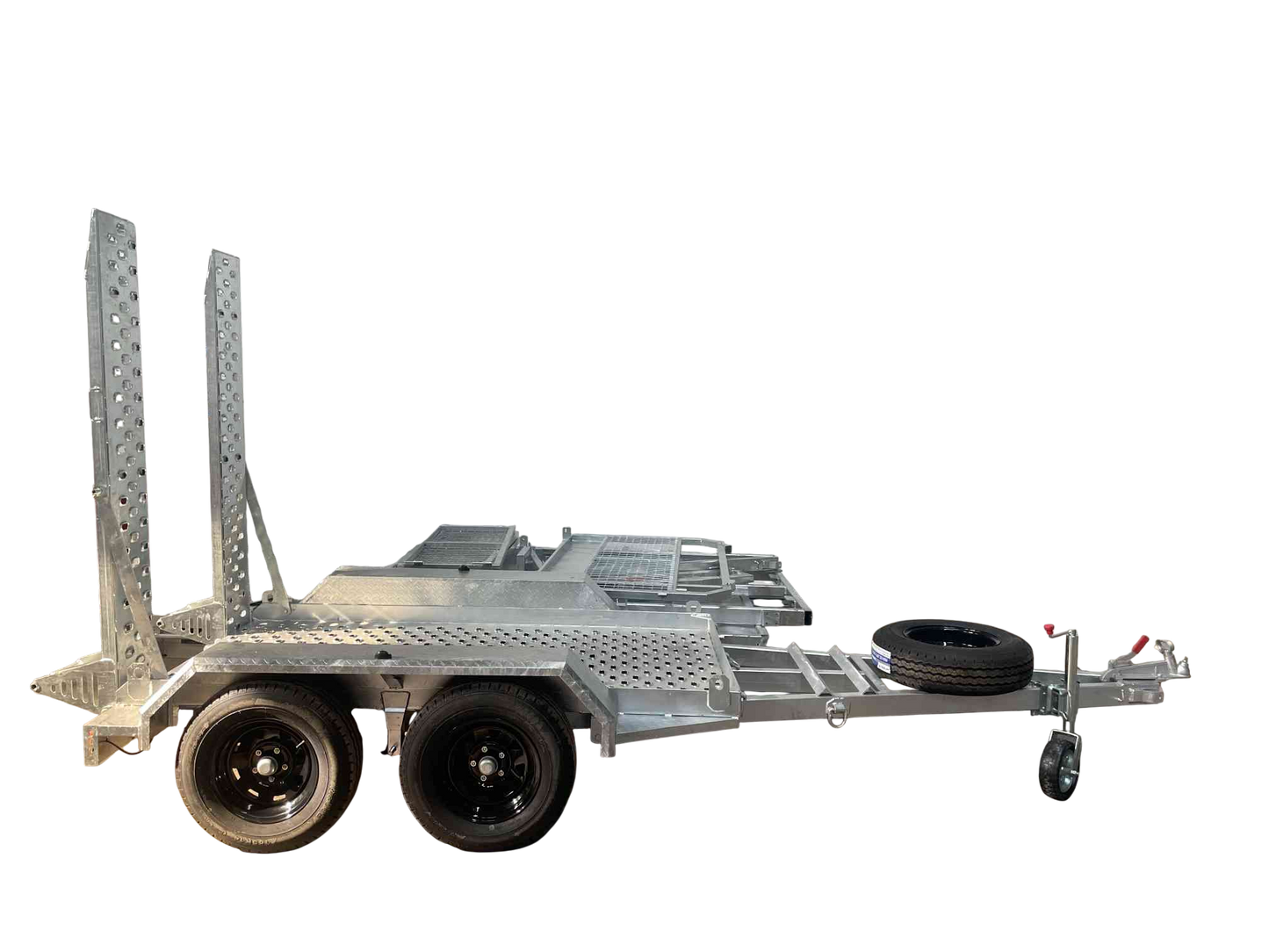 14x7 Plant trailer Galvanised plant trailer