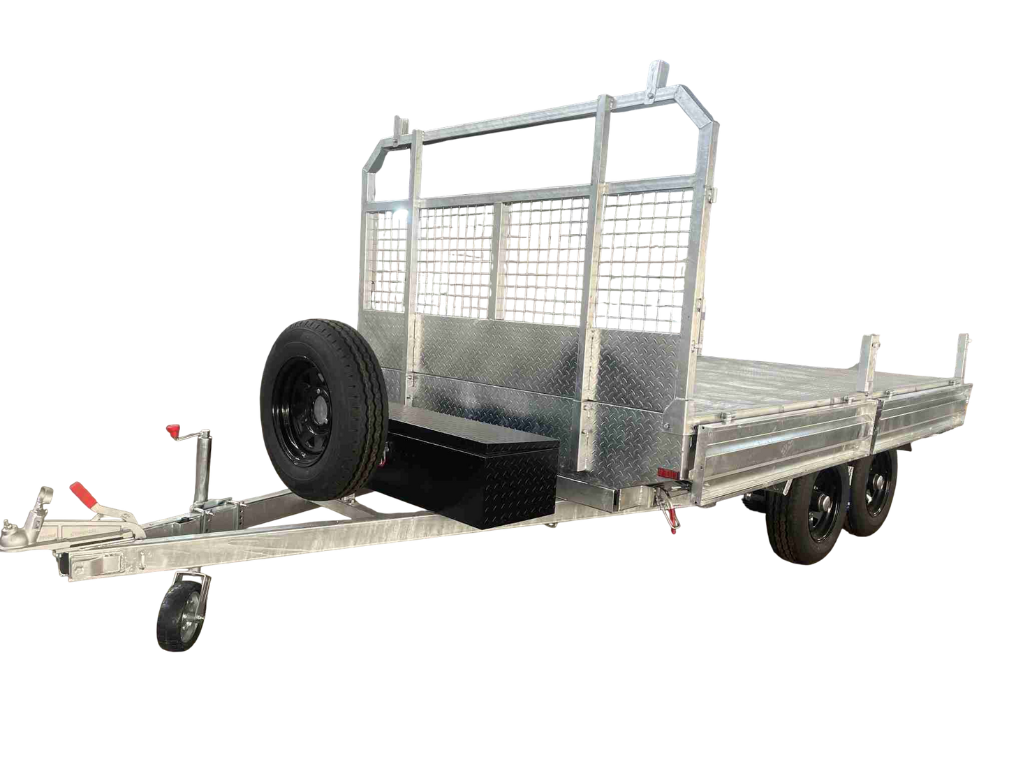 12x7 flatbed tipper 4500kg