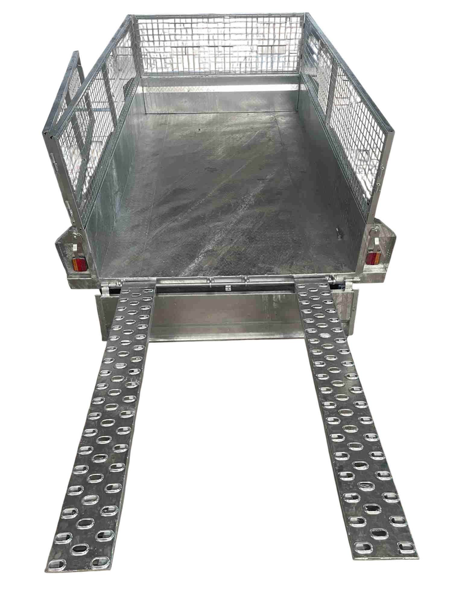 10x6 3500kg hydraulic tipper Galvanised box trailer