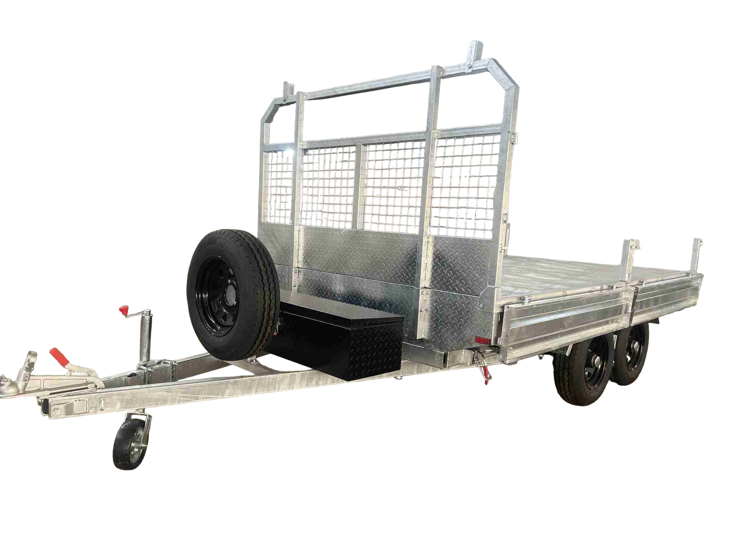 12x7 flatbed tipper 4500kg