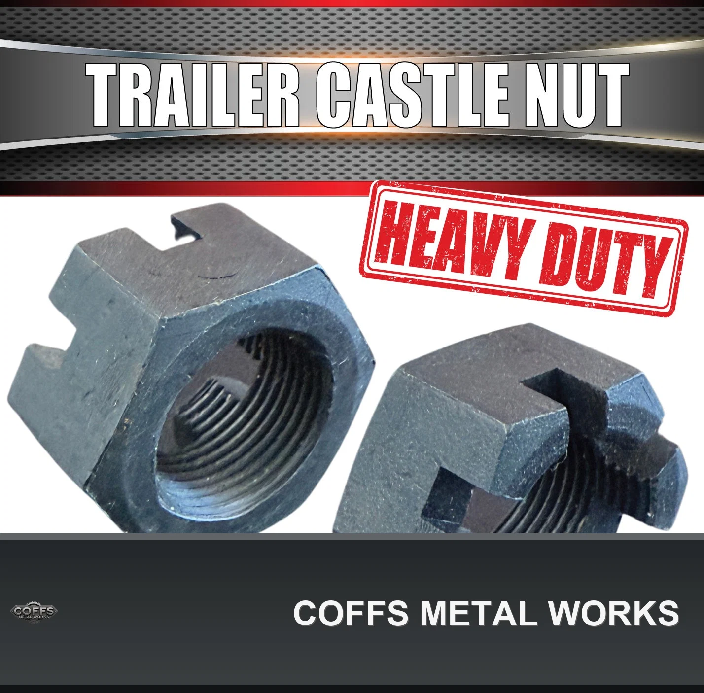 1-x-trailer-caravan-castle-nut-1-unf-black-finish-for-parallel-2-tonne-bearings-coffs-m-02