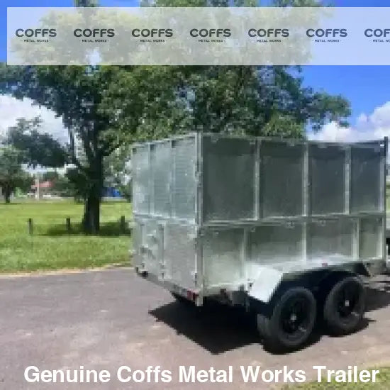 10×5 Skip Bin HYD Tipping Trailer 4490KG ATM bin trailer tipper