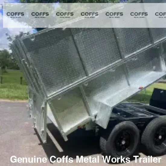 10×5 Skip Bin HYD Tipping Trailer 4490KG ATM bin trailer tipper