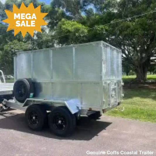 10×5 Skip Bin HYD Tipping Trailer 4490KG ATM bin trailer tipper