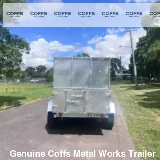 10×5 Skip Bin HYD Tipping Trailer 4490KG ATM bin trailer tipper