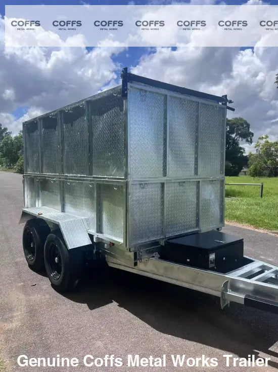 10×5 Skip Bin HYD Tipping Trailer 4490KG ATM bin trailer tipper