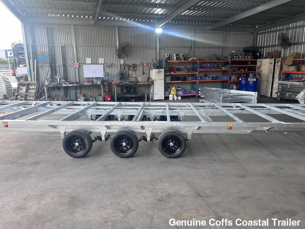 10.8M Tri axle Tiny house Chassis ATM 3500KG or 4500kg tinny house