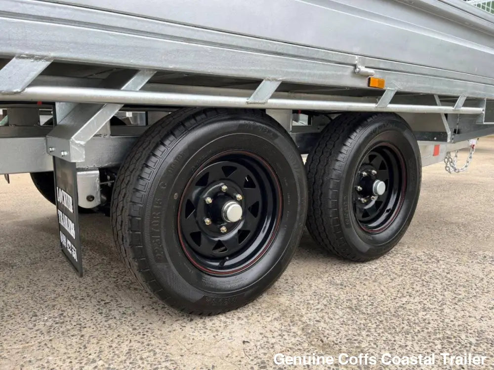 10 x 6 ft Extra Heavy Duty Flat Deck Hydraulic Tipping Trailer ATM 3.5t or 4.5t (Available in either 3,500kg or 4,500kg