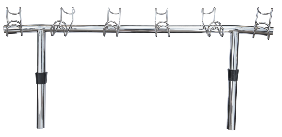 Viper Pro Series 6 Way Double Wire Rod Holder For Fibreglass Bait Board 50016 | Coffs Metal Works