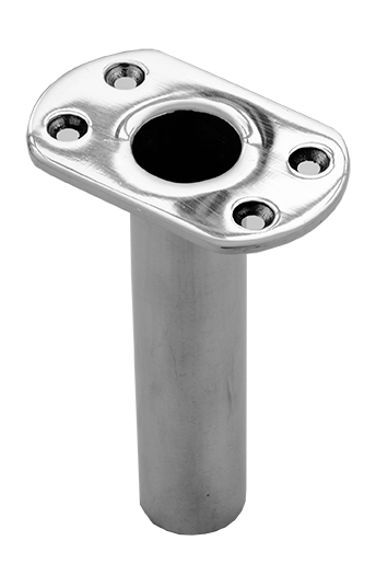 Deck Fitting For Corner ROD Rack - Fits All 25mm (O.D.) Tube | Coffs Metal Works