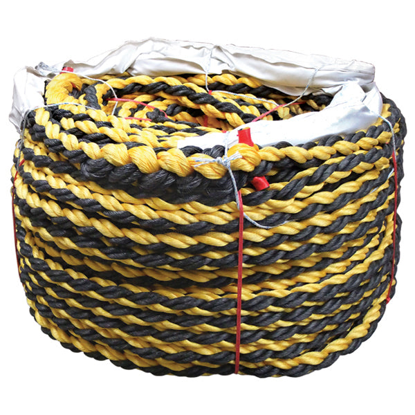 STRONGAROPE ROPE - POLYPROPYLENE - HIGH TENACITY - 8 STRAND BRAIDED