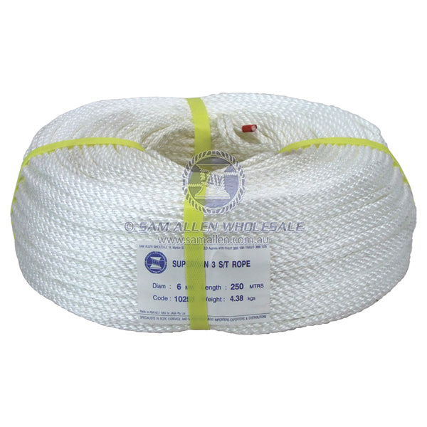 STRONGAROPE ROPE - POLYPROPYLENE - 3 STRAND LAID