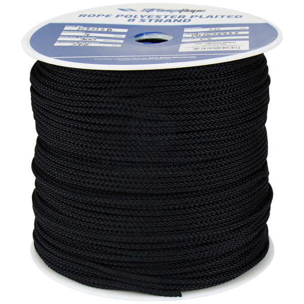 STRONGAROPE ROPE - POLYESTER - 8 STRAND BRAIDED