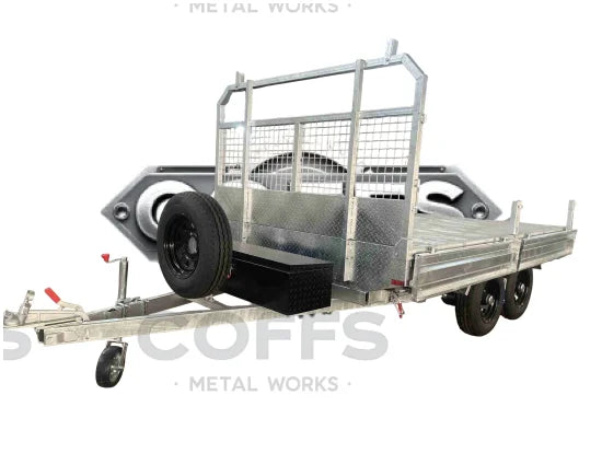 10x7 flatbed 3500kg