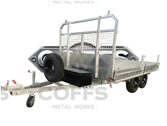 10x7 flatbed 3500kg