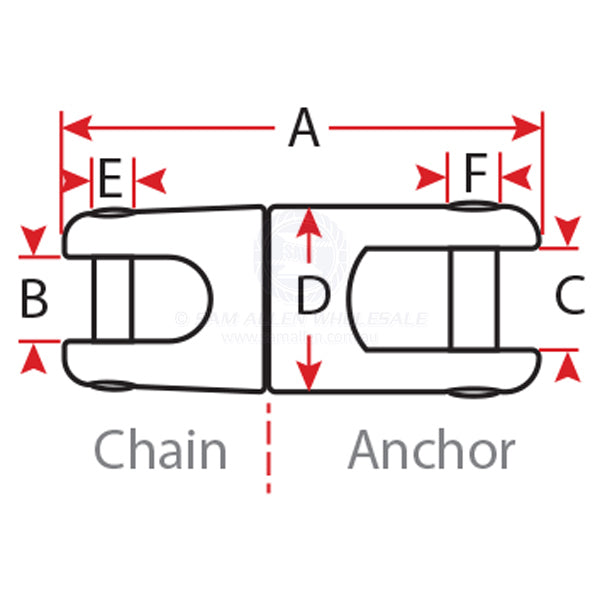 ANCHOR SWIVEL CONNECTOR