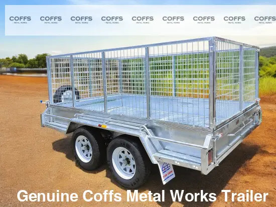 12×6 Tandem Box Trailer ATM-3500kg For Sale With 8 inch Jockey Wheel/ 1800mm Drawbar/ Full-length Side Steps Box Trailer