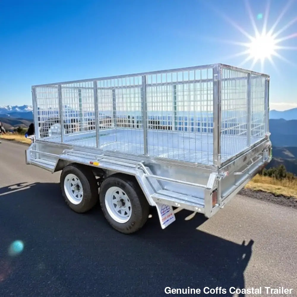 12×6 Tandem Box Trailer ATM 3500kg For Sale with jockey wheel Box Trailer