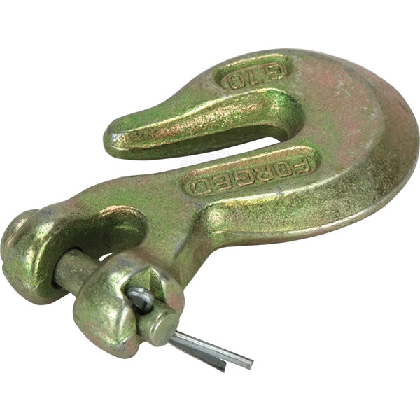 GRAB HOOKS - CLEVIS - GOLD ZINC PLATED