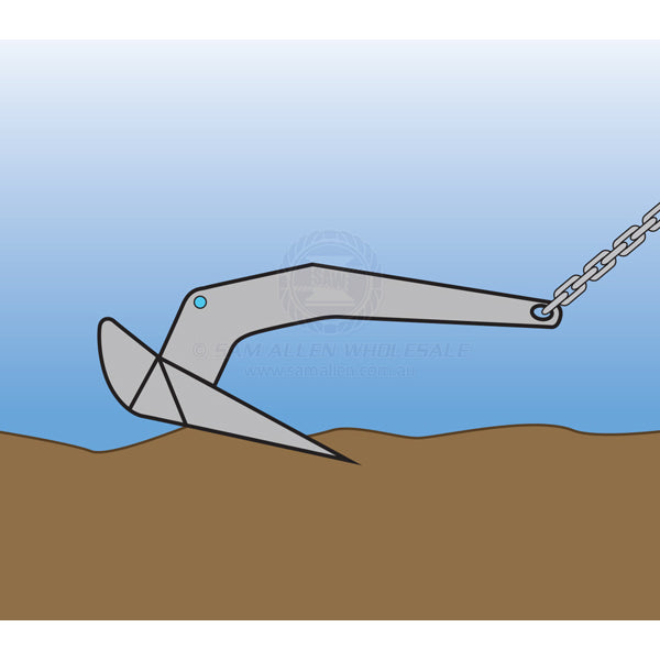 ANCHORS - DELTA STYLE STAINLESS STEEL