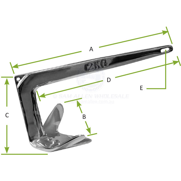 ANCHORS - SELF ALIGNING STAINLESS STEEL