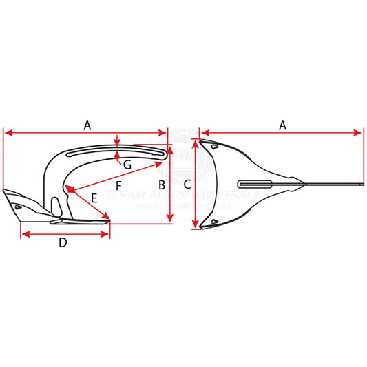 MANSON ANCHORS - BOSS ANCHOR - GALVANISED