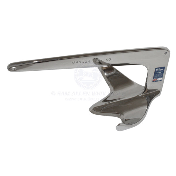 MANSON ANCHORS - RAY ANCHOR (HHP) - STAINLESS STEEL